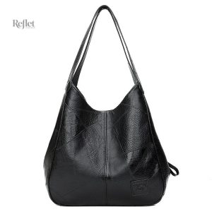 Accessoire femme en cuir avec design vintage classique