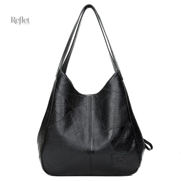Accessoire femme en cuir avec design vintage classique