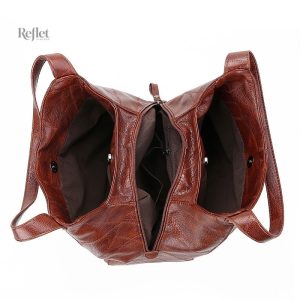 Sac en cuir vintage pour les passionnées de mode