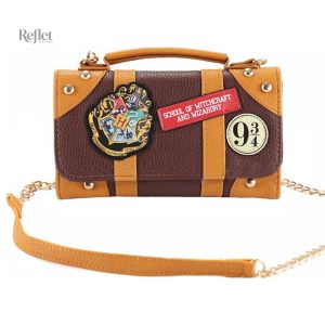 Accessoire en cuir marron au style vintage