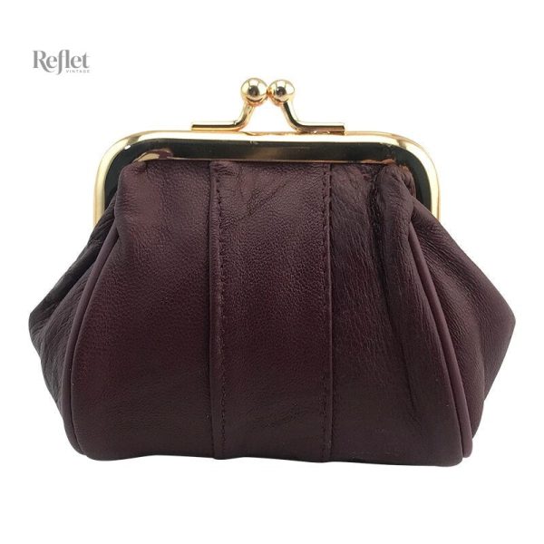 Sac à main cuir souple, parfait pour un style rétro