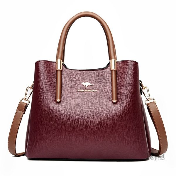 Sac à main vintage en cuir, parfait pour toutes occasions