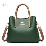 Modèle classique de sac à main en cuir robuste