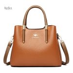 Sac à main en cuir au design vintage distinctif