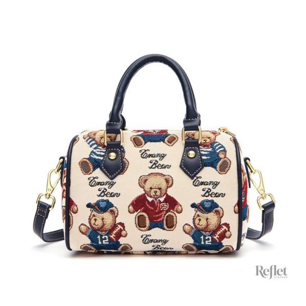 Sac à main au design vintage, idéal pour tous les jours