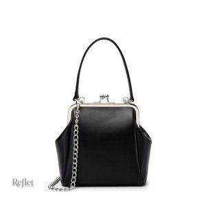 Sac à main femme noir vintage élégant et intemporel