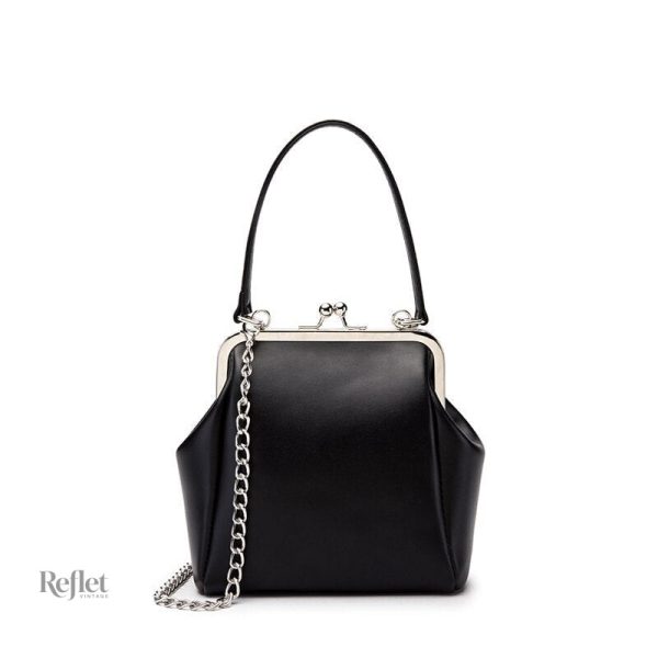 sac-a-main-femme-noir-vintage-1 Sac à main femme noir vintage élégant et intemporel