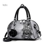 Sac à main femme vintage croco, accessoire tendance
