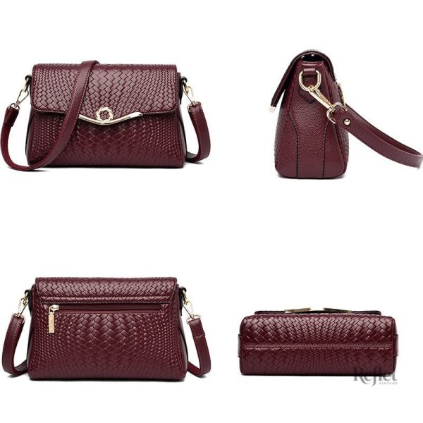 Sac gris style vintage au design classique