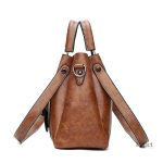 Sac à main rétro élégant en cuir