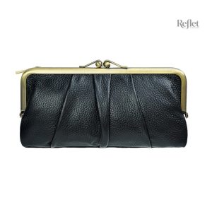 Sac à main soirée vintage élégant en cuir
