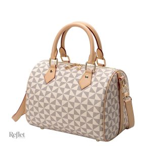 Sac à main vintage en cuir élégant et intemporel