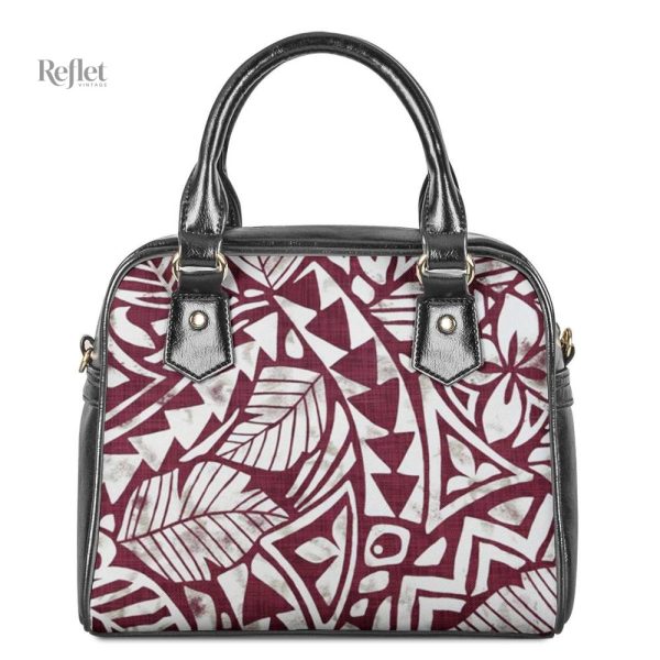 Sac à main 60's, motif distinctif, charme rétro