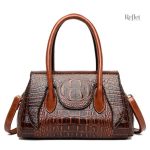 Sac à main vintage en cuir de style élégant