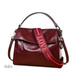 Sac à main vintage en cuir élégant et intemporel
