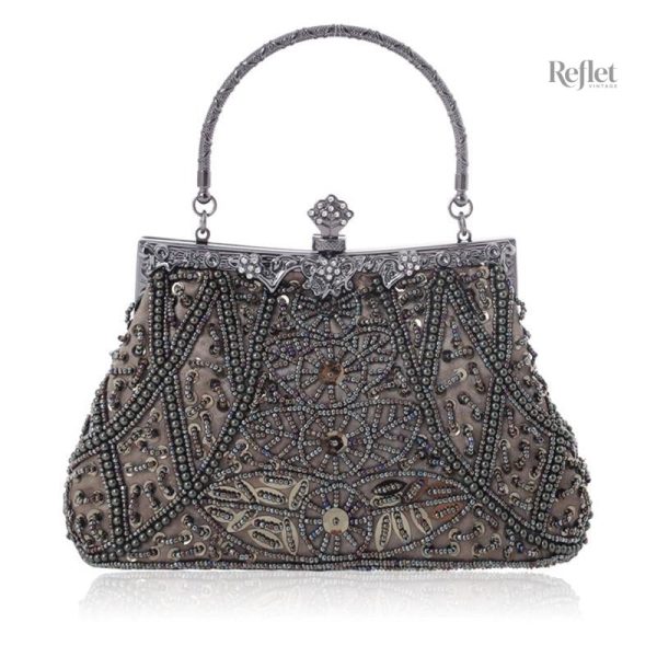 Sac à main vintage avec design coloré