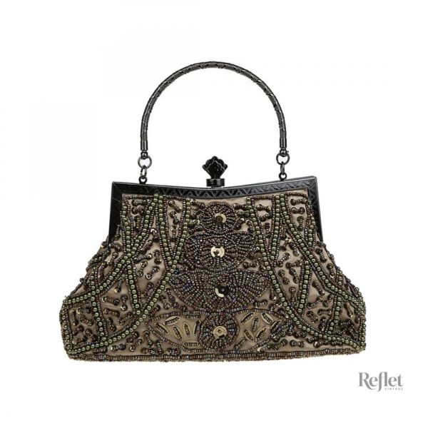 Élégant sac à main avec motifs rétro