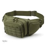 Accessoire mode homme : sac banane rétro en bandoulière