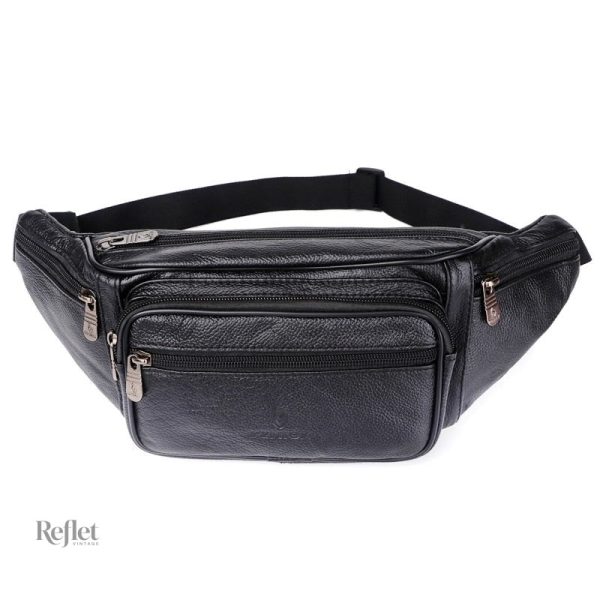 Accessoire tendance en cuir marron pour un style vintage