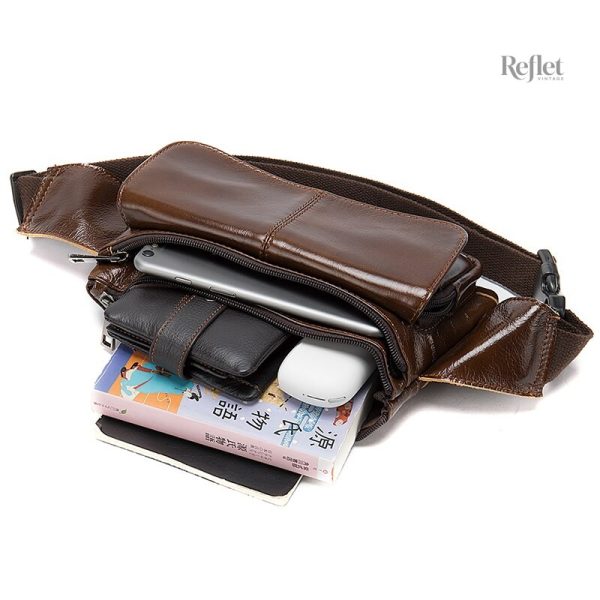 Accessoire de mode homme : sac banane tendance
