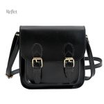 Sac bandoulière cartable vintage en cuir