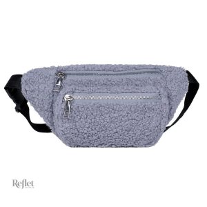 Sac bandoulière vintage forme banane élégante et pratique