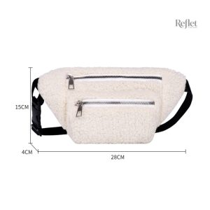 Accessoire mode vintage, sac banane léger et polyvalent