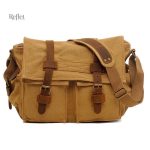 Sac cartable en cuir avec une touche d'authenticité