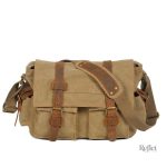 Sac en cuir vintage, parfait pour le quotidien
