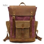 Sac à dos vintage femme avec design rétro chic