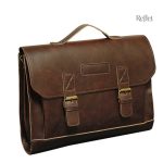 Sac cartable homme en cuir vintage, élégant et pratique