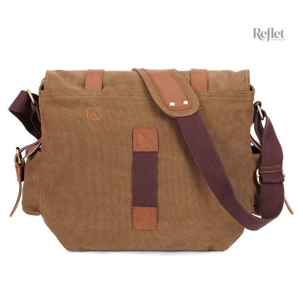 Cartable vintage en cuir pour une allure classique