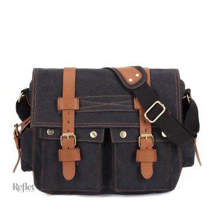 Sac style rétro avec poches pratiques