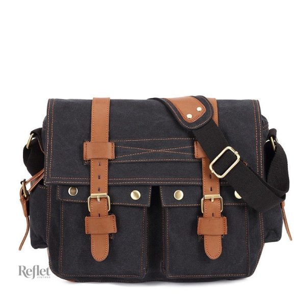 Sac style rétro avec poches pratiques