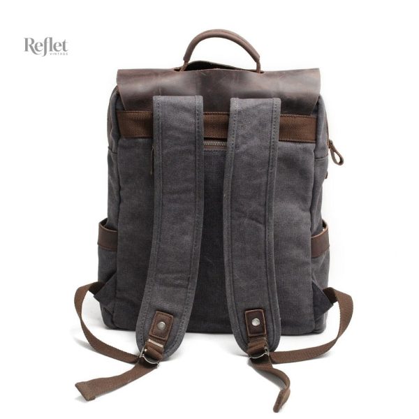 Sac cartable femme avec poignées et bandoulière