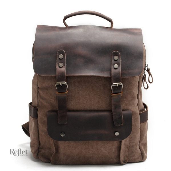 Design rétro pour sac à dos femme vintage élégant