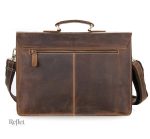 Sac modèle cartable en cuir authentique