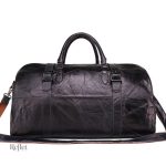 Sac de sport moderne en cuir au look rétro