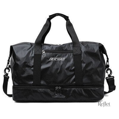 Quels matériaux sont typiques des sacs de sport vintage ?