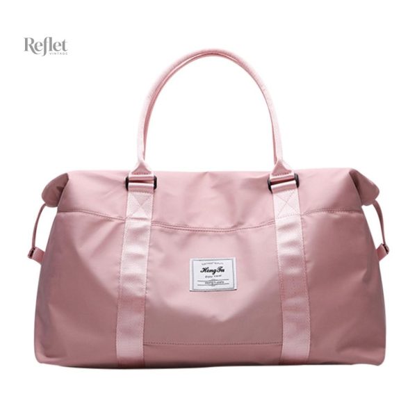 sac-de-sport-femme-vintage-1 Sac de sport femme vintage en toile élégante