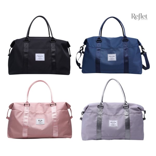 Sac de sport rétro pour femmes, style vintage