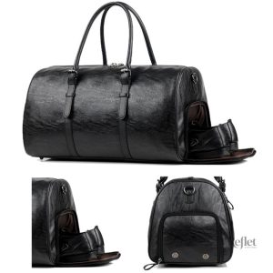 Sac de sport rétro pour hommes au style décontracté