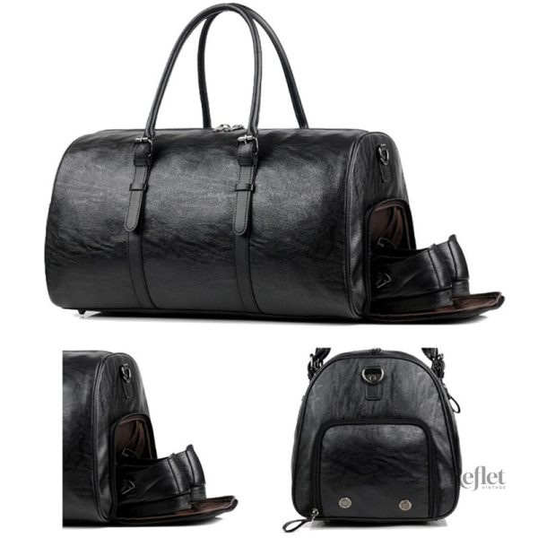 Sac de sport rétro pour hommes au style décontracté
