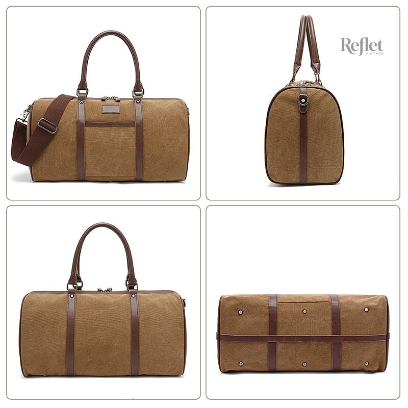 Sac De Sport Vintage A Bandoulières