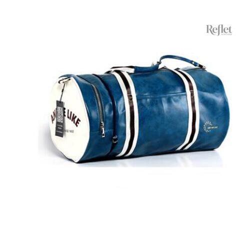 sac-de-sport-vintage-bleu-annees-50-60-1 Sac de sport vintage bleu années 50-60