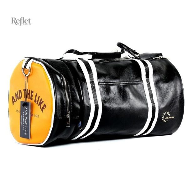 Sac sport rétro en bleu des années 50-60