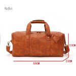 Sac de sport en cuir, mélange de mode et fonctionnalité vintage