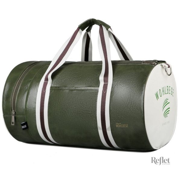 Sac de sport simili, style rétro élégant