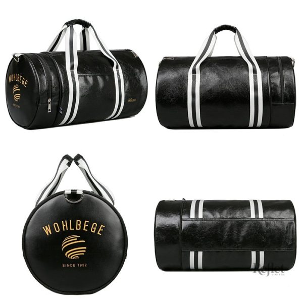 Sac de sport tendance, style rétro authentique