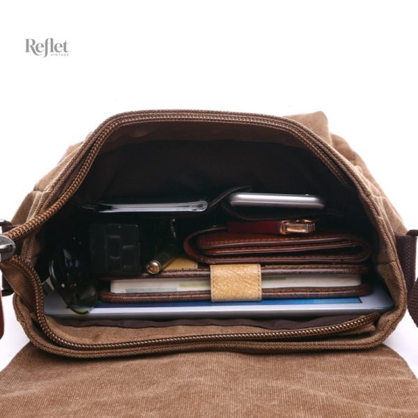 Sac de transport pour appareil photo au design vintage